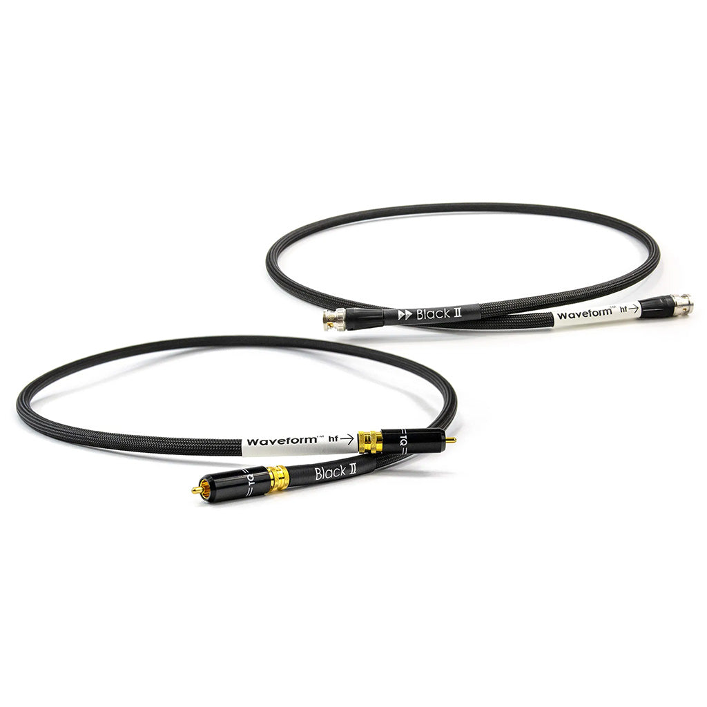 Tellurium Q Black II Waveform Digital RCA/BNC Interconnect Cable