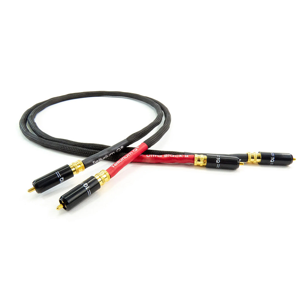 Tellurium Q Ultra Black II RCA Interconnect Cable