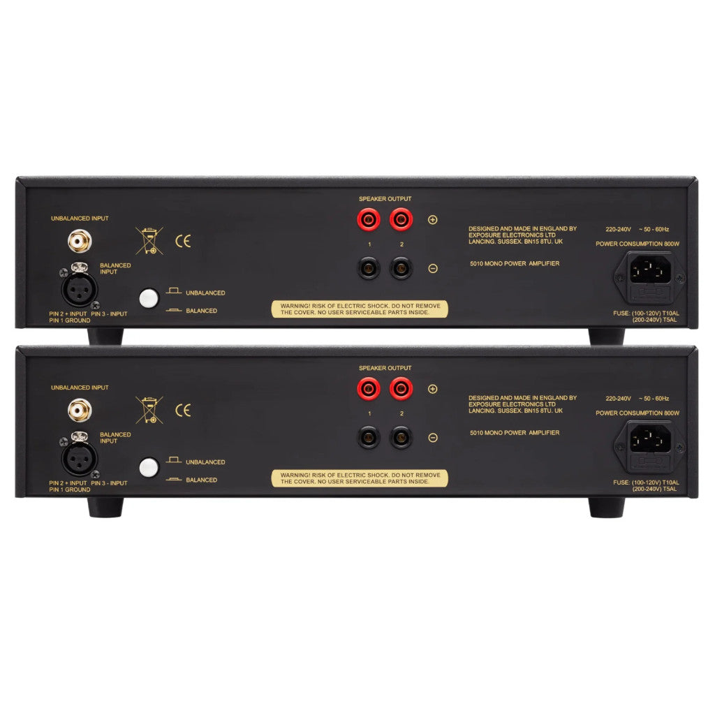 Exposure 5010 Mono Amplifiers Power Amplifiers (Pair)