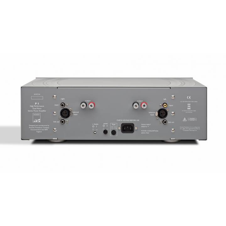 ATC P1 Dual Mono Power Amplifier - Open Box